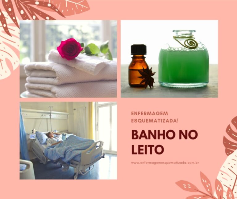 Banho no Leito Passo a Passo - Enfermagem Esquematizada!